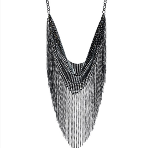 Premier Designs Jewelry - Necklace Metallic Black SWAG Premier Designs NWT